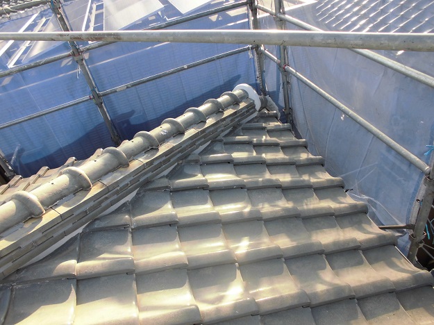 加古川市　棟　積み替え　完了